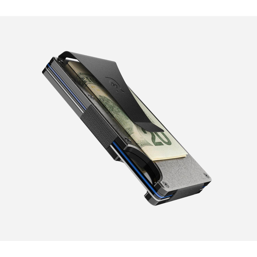 Ridge Wallet - Stonewashed Titanium