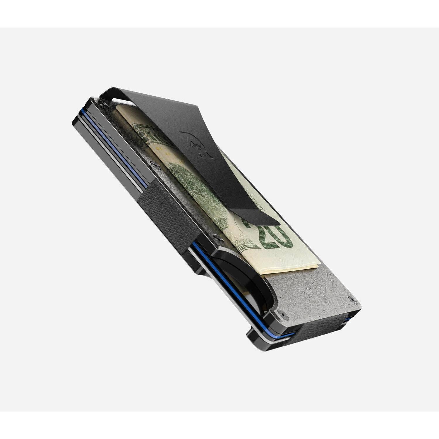 Ridge Wallet - Stonewashed Titanium