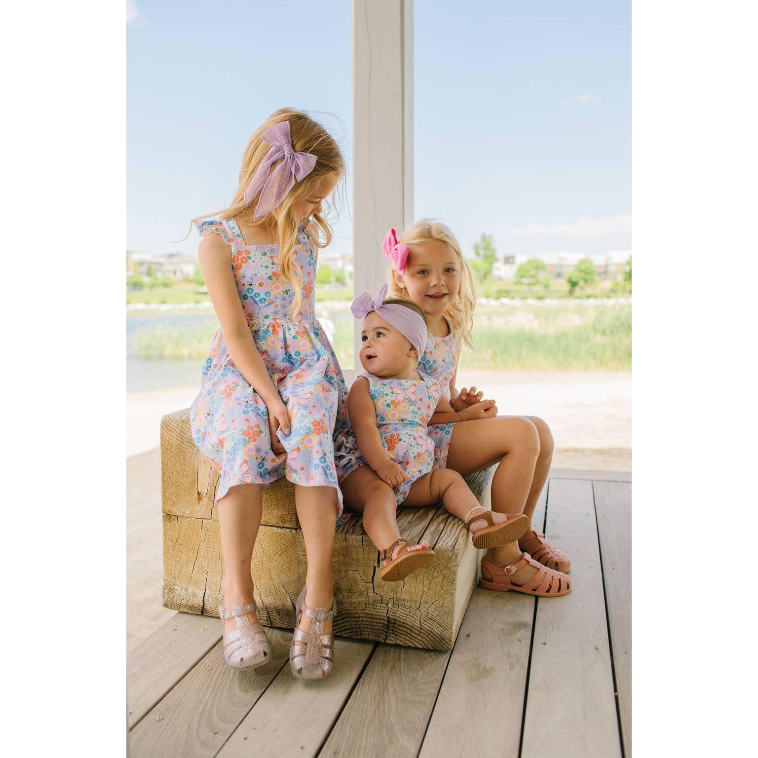 Ollie Jay Macie Romper in Butterfly Dream