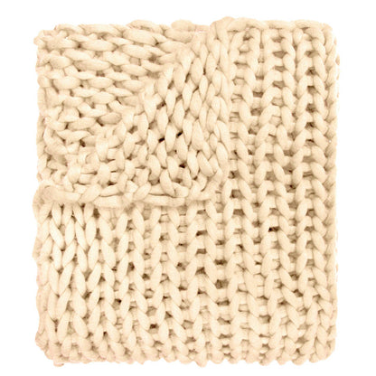 Chunky Knit Throw