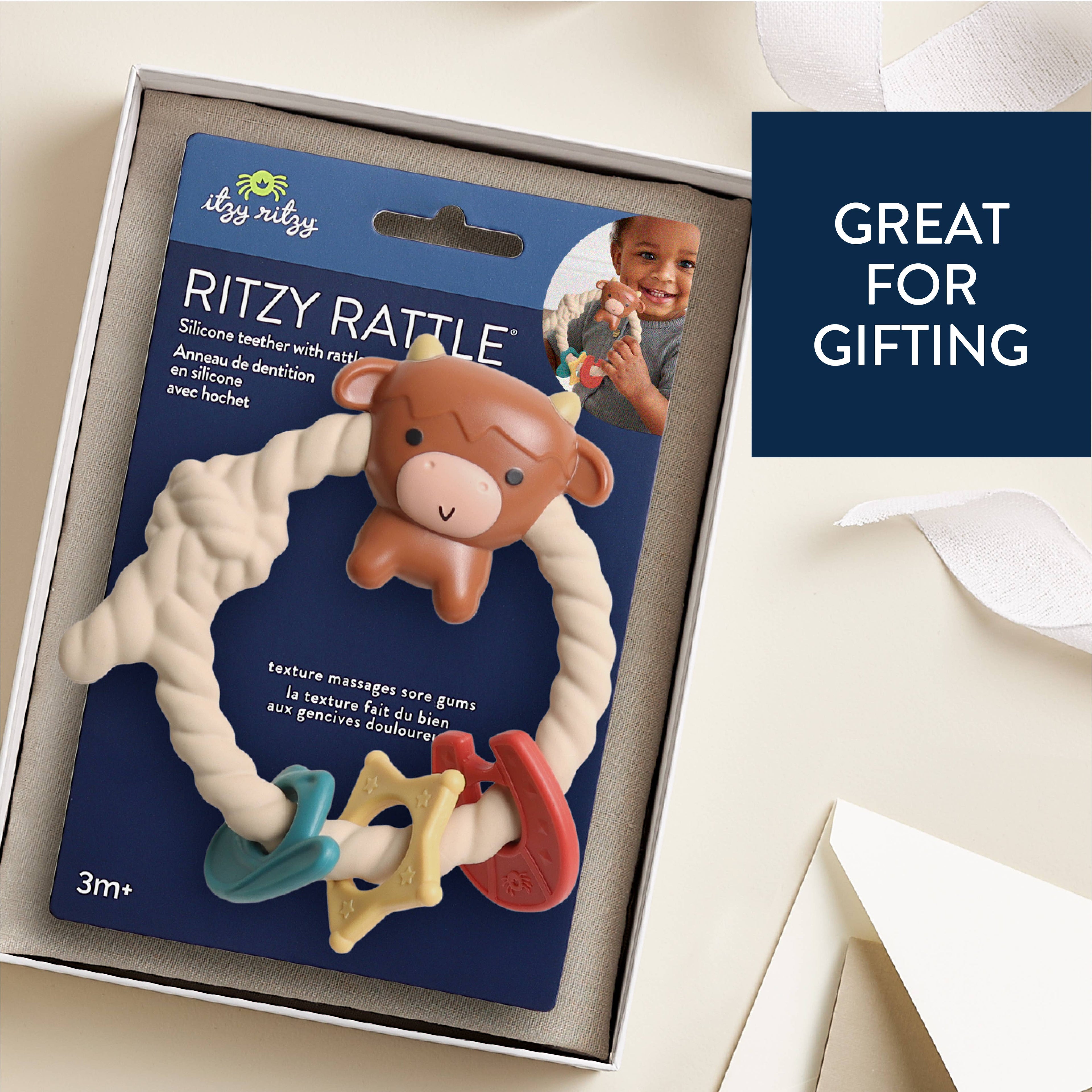Ritzy Rattle Silicone Teether Rattles