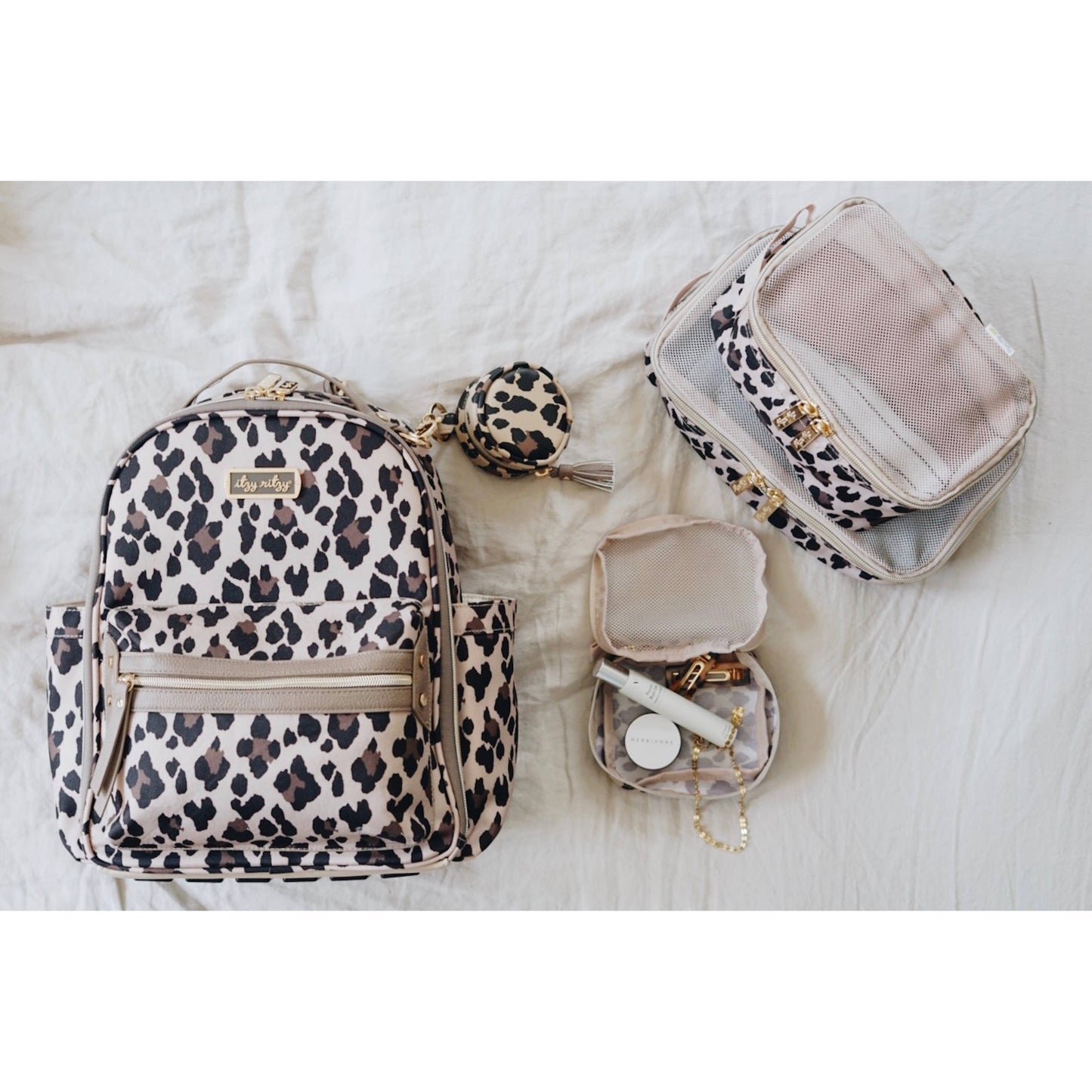 Leopard Pack Like a Boss™ Diaper Bag Packing Cubes