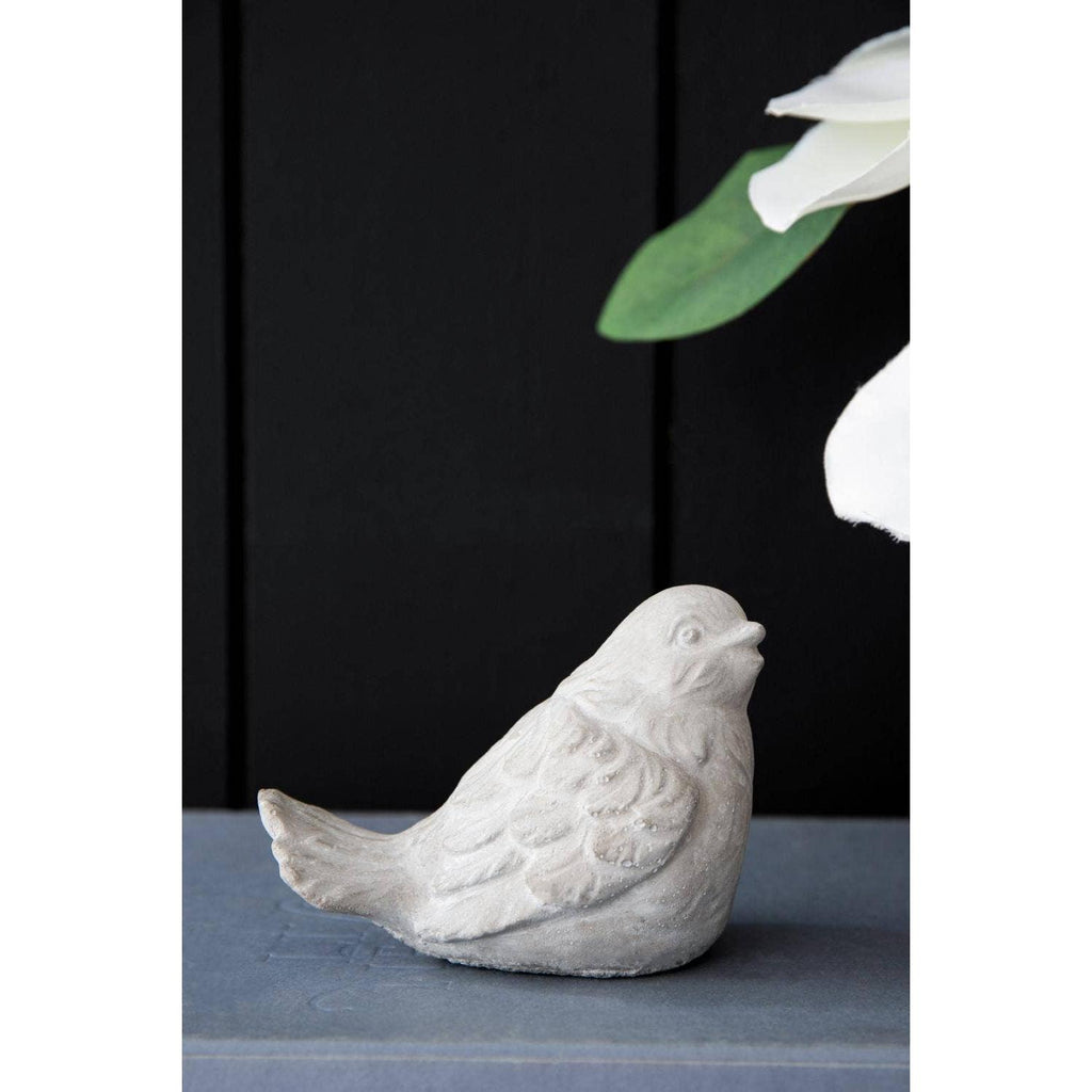 Lovebirds Cement Figurines, Set of 2