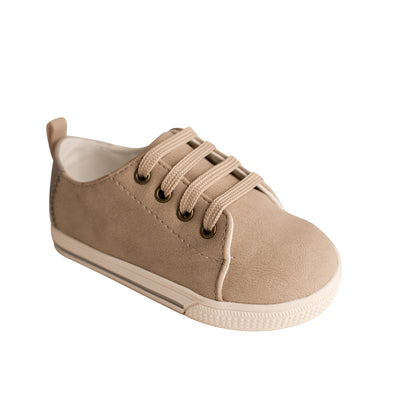 Lennon Khaki Nubuck Sneaker (Toddler)