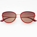 Luna Acetate Womens Cat Eye Sunglasses