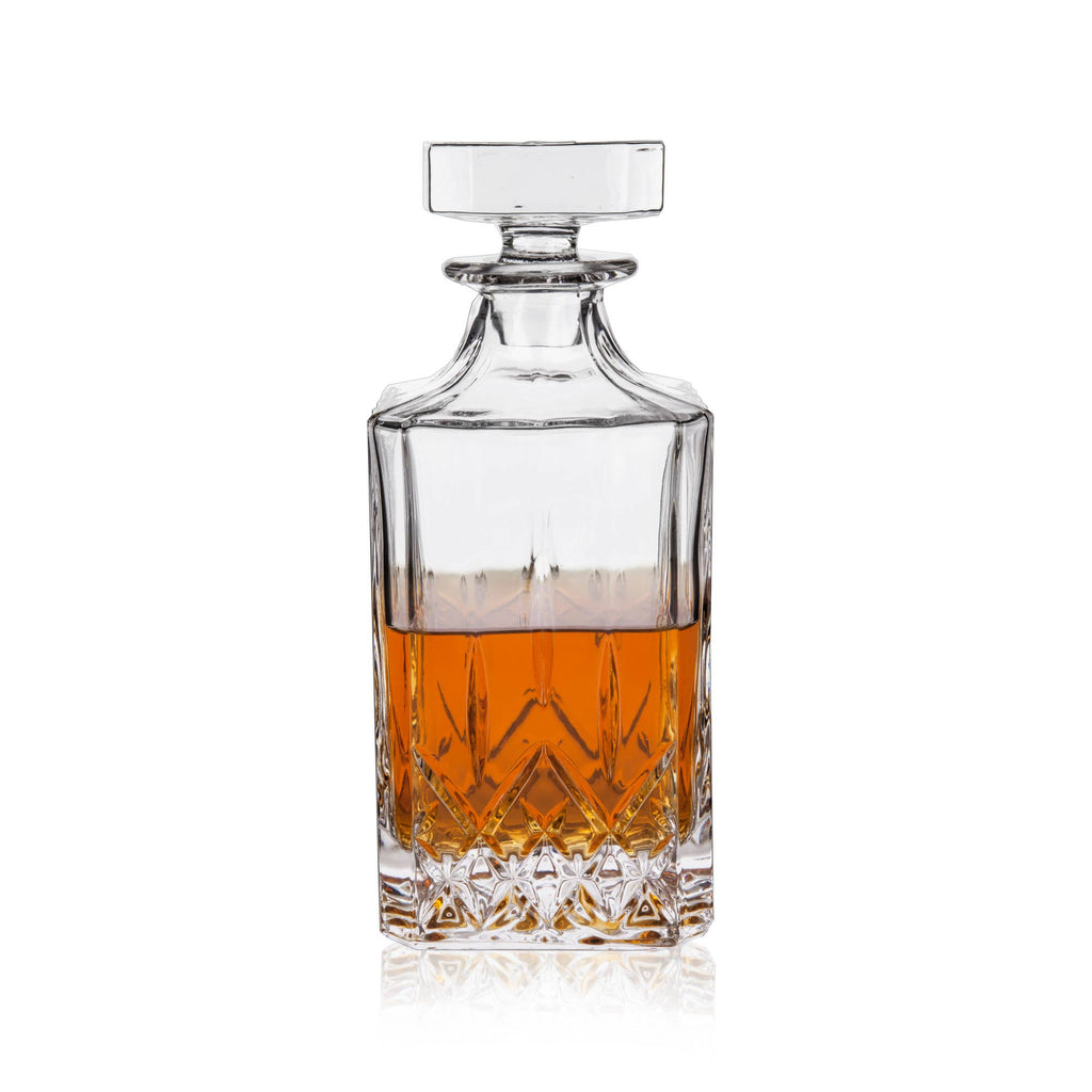 Admiral™ Vintage Style Crystal Liquor Decanter