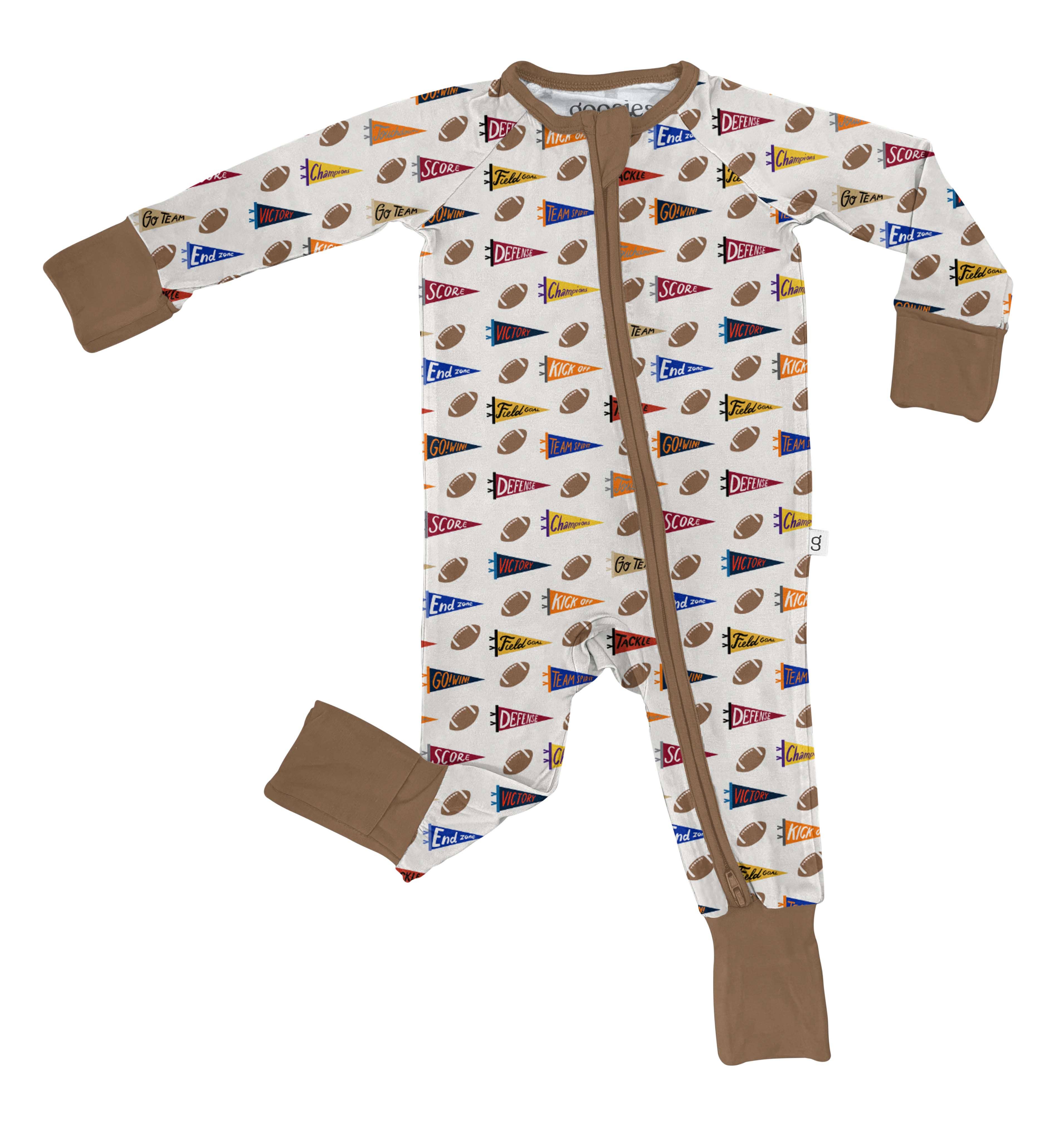 Goosies Convertible Zip PJ, Varsity Football Flags