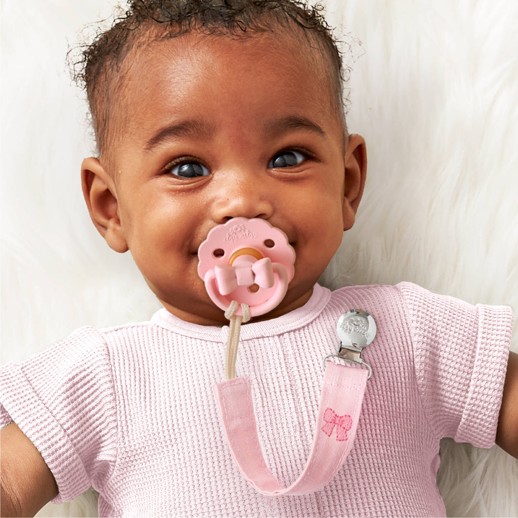 Itzy Clip, Fabric Pacifier Strap