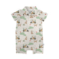 Short Sleeve Polo Romper | Baby Shower Sidney Lunsford