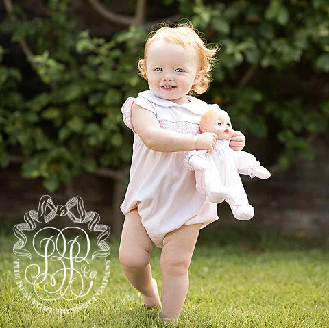 Smocked Banbury Bubble, Pink