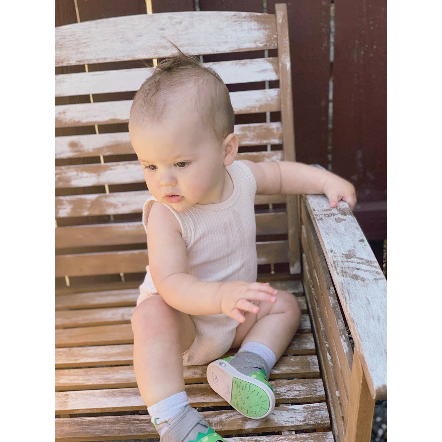 Presley, Organic Ribbed Bodysuit