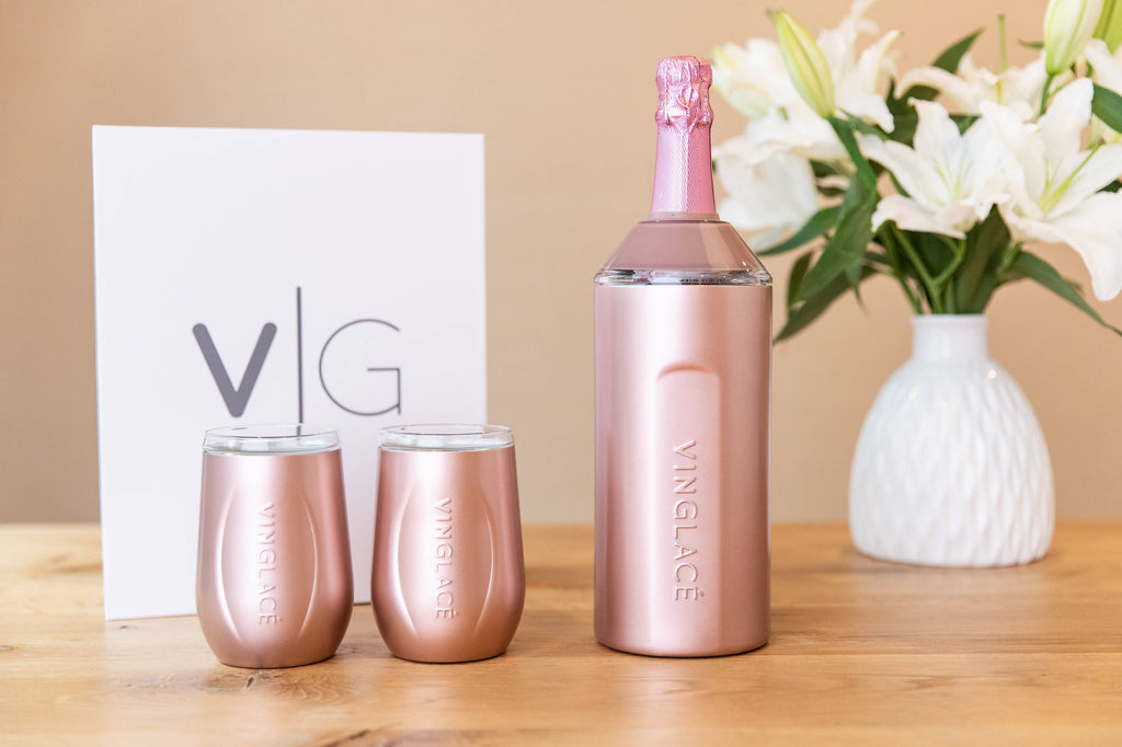 Wine Gift Sets with Glass Lined Wine Glasses