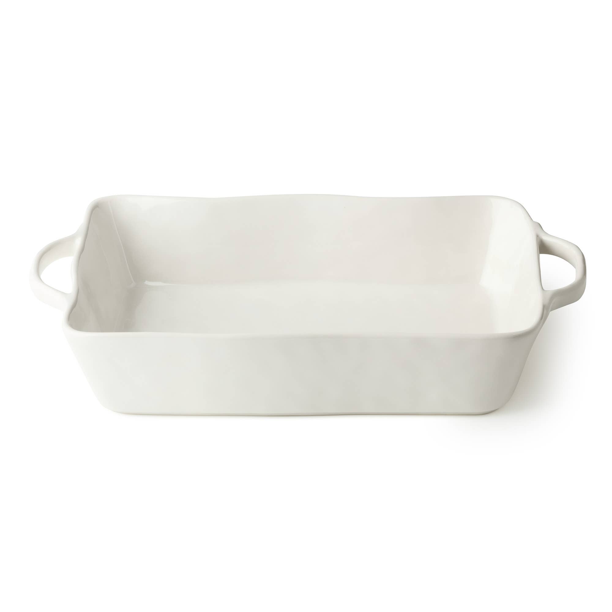 Linen Cream Medium Rectangular Baker | Bridal Shower Sarah Smith & Tyler Merriman