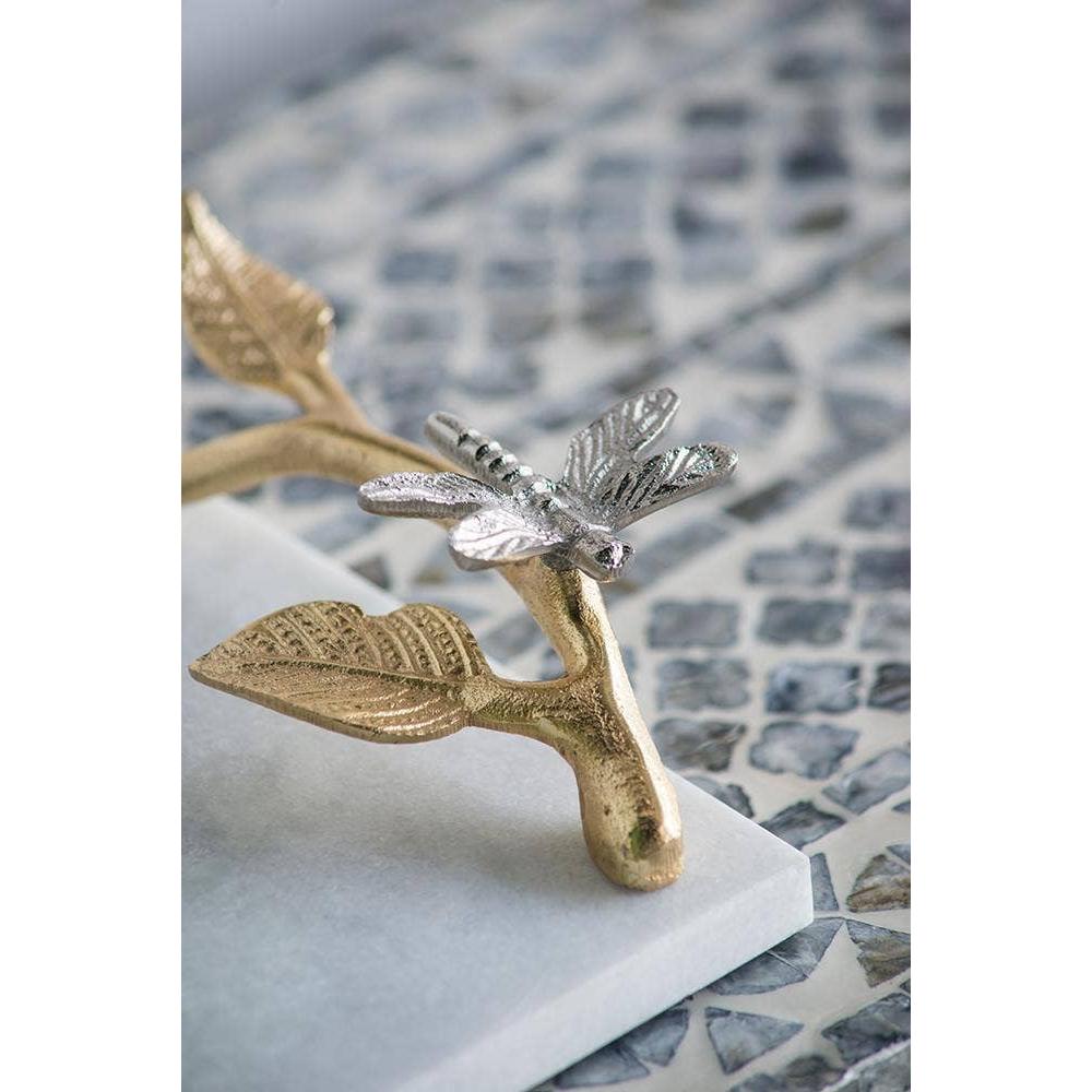 Dragonfly Marble Tray