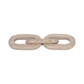 Decorative Sculpture - Tan Stone 3-Link Chain, 14 in.