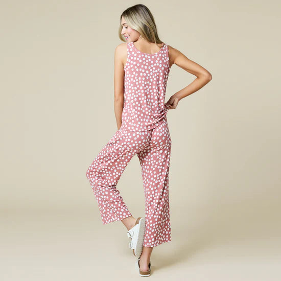 Sleep Soft Classic Scoop Tank Capri PJ Set