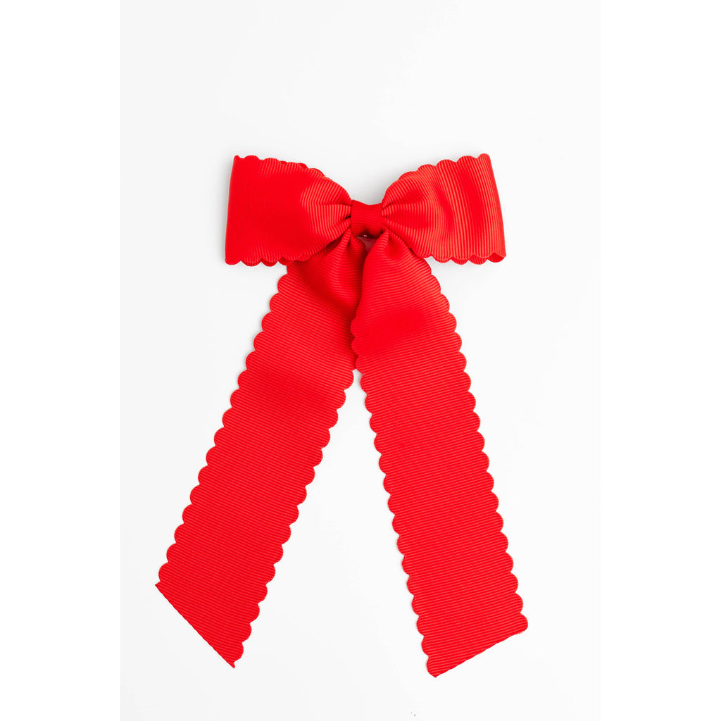Scalloped Long-tail Bow