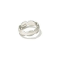 Kendra Scott Brooke Band Ring Rhodium Metal