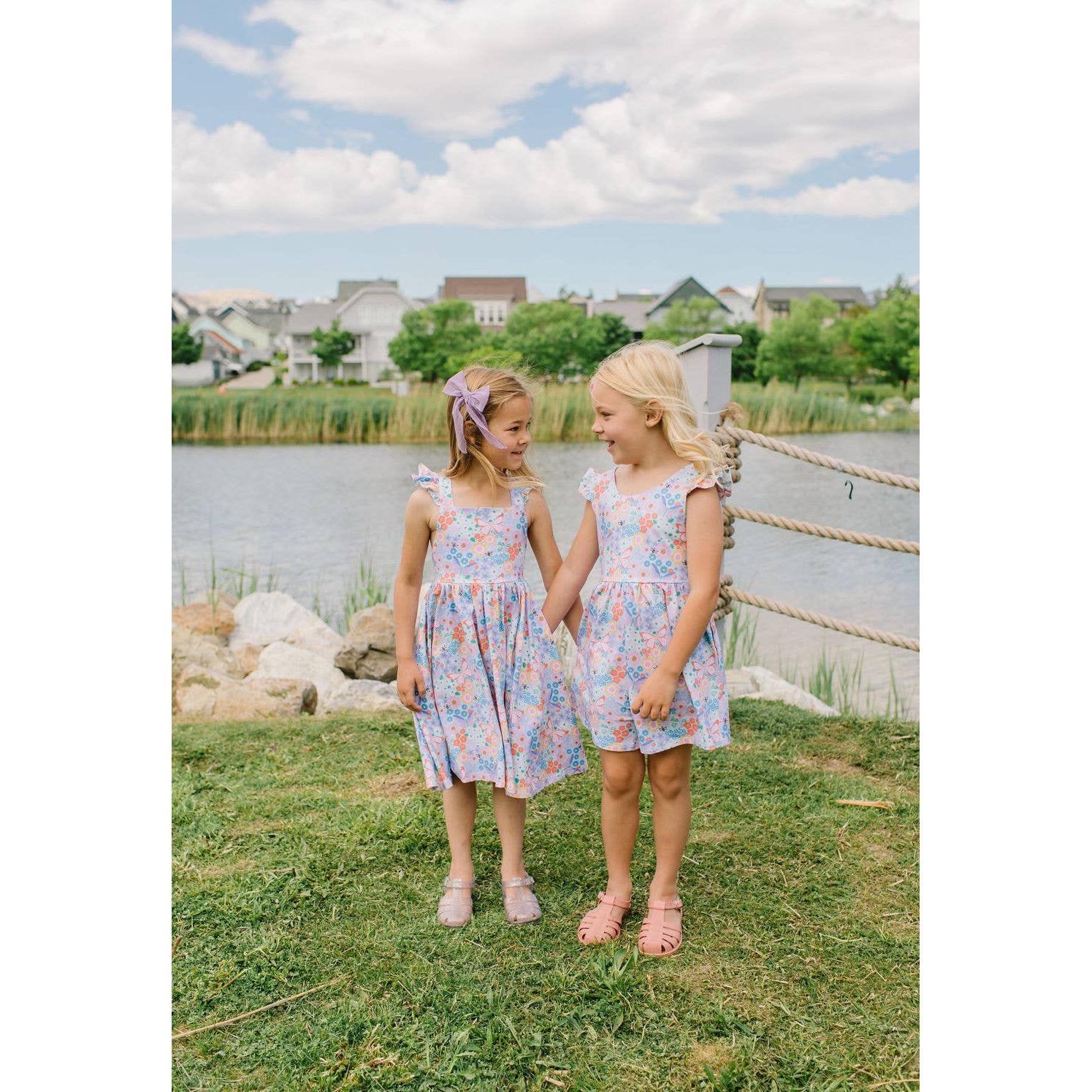 Ollie Jay Macie Romper in Butterfly Dream