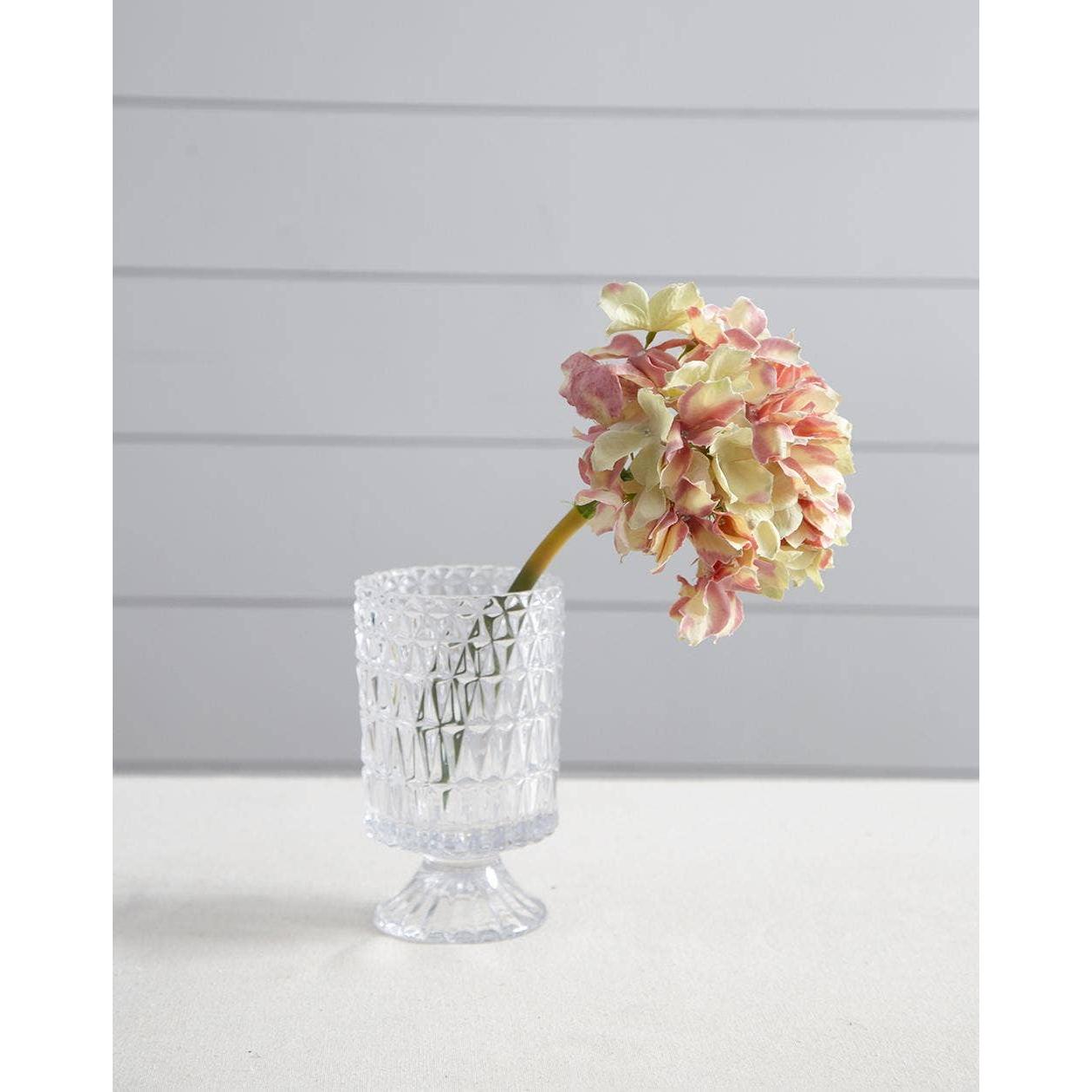 Blush Almost Real Hydrangea Stem