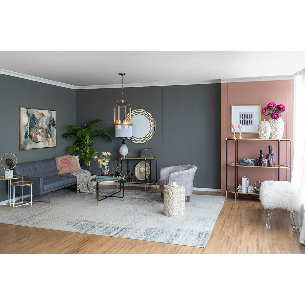 3-Tier Metal Console Table