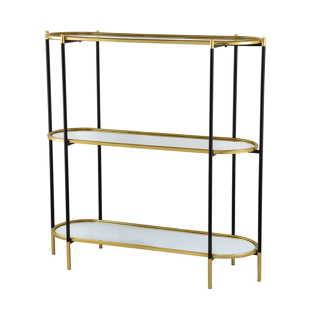 3-Tier Metal Console Table