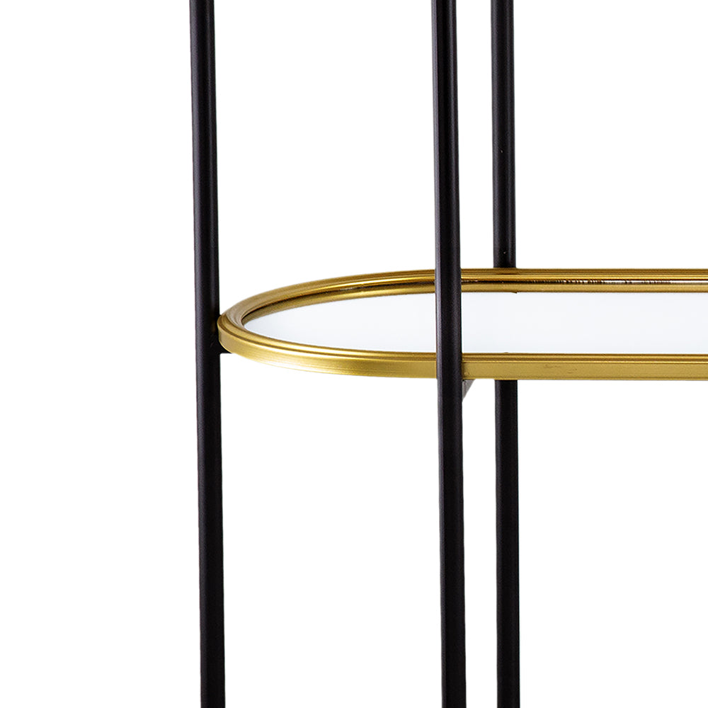 3-Tier Metal Console Table
