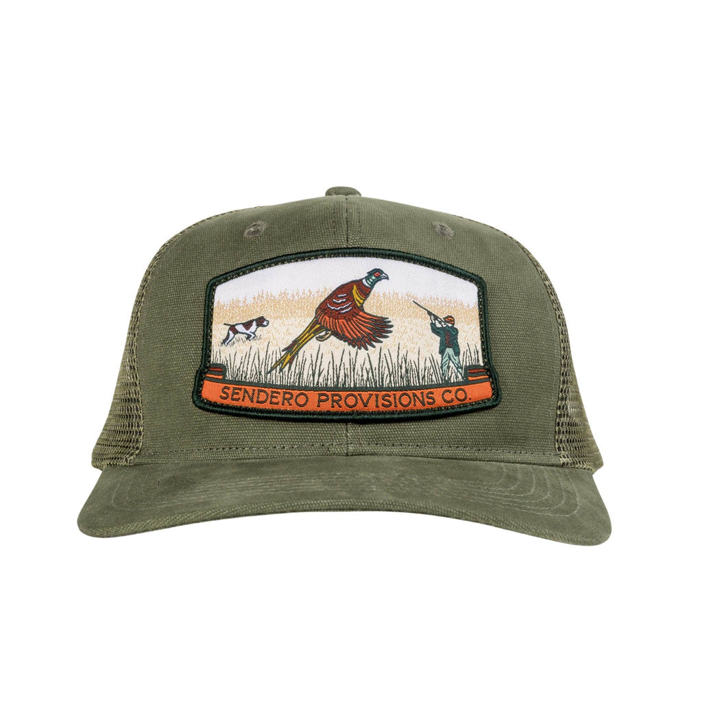 Bird Hunter Hat, Jalapeno/Olive