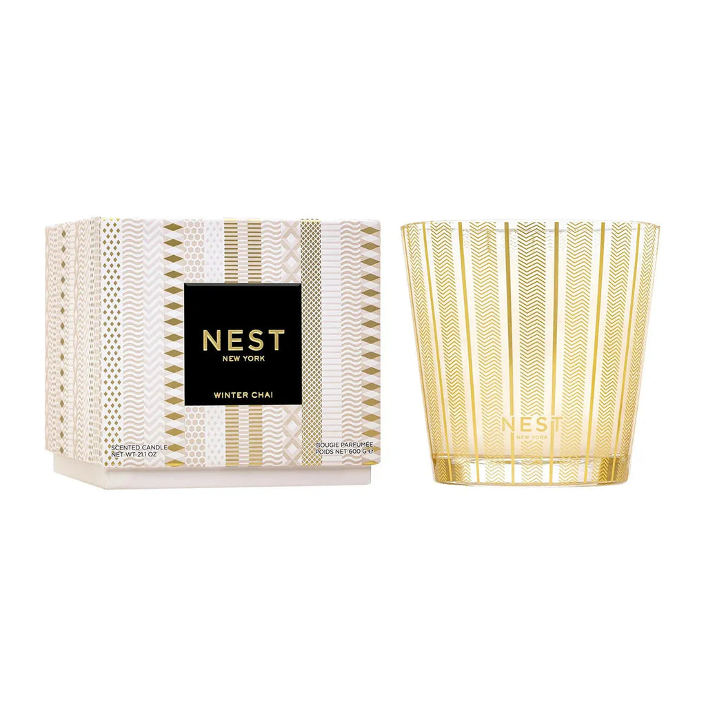3-Wick Candle, Winter Chai