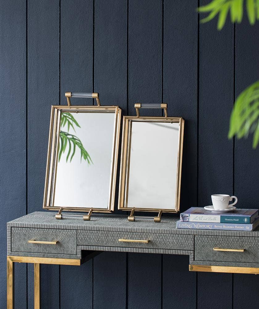 Decorative Mirrored Trays