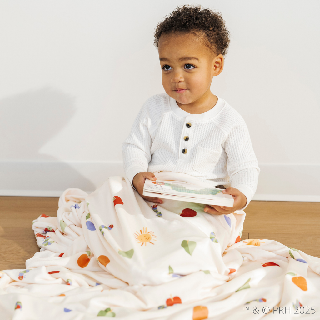 The Very Hungry Caterpillarâ„¢ Minky Stretch Luxe Blankets