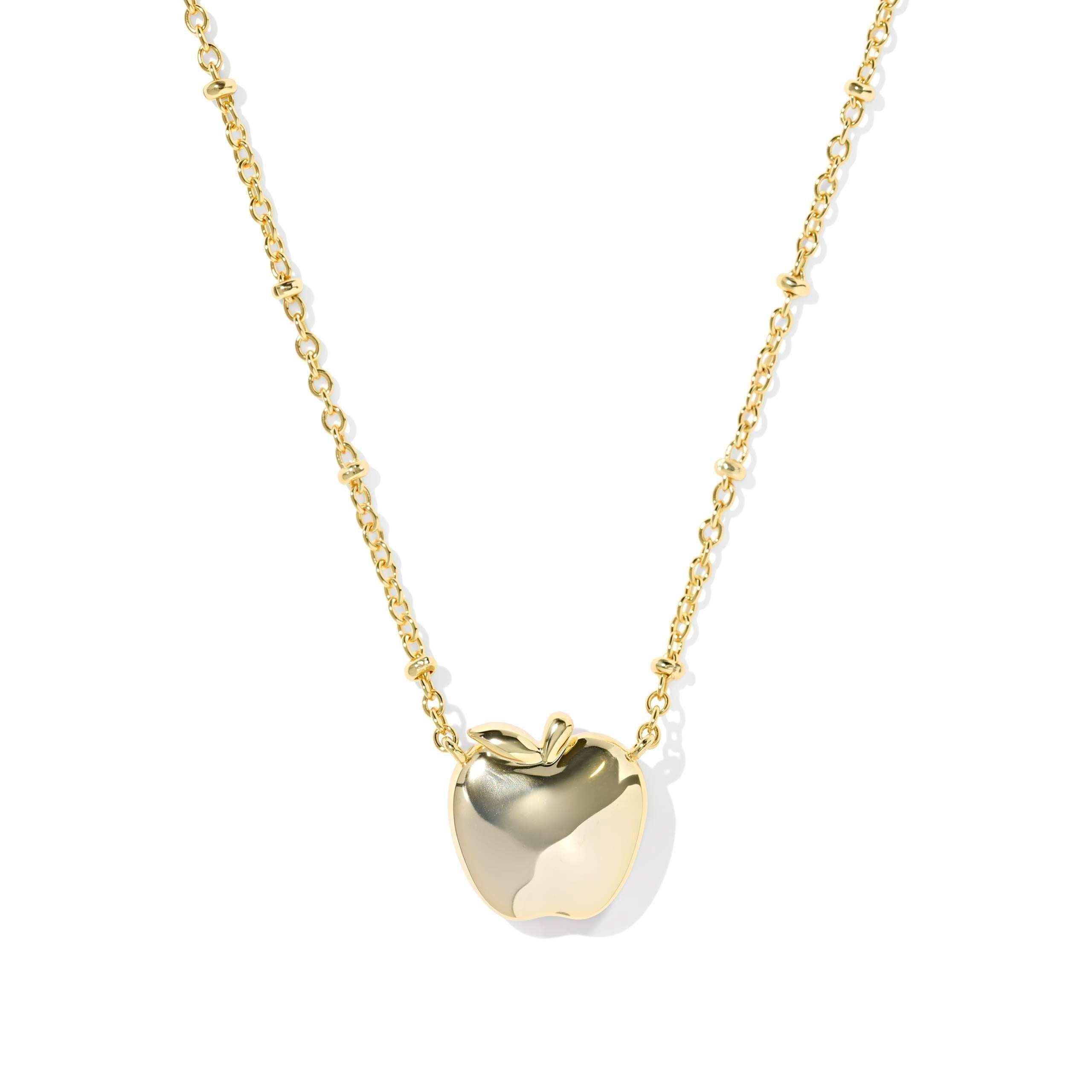 Apple Short Pendant Necklace