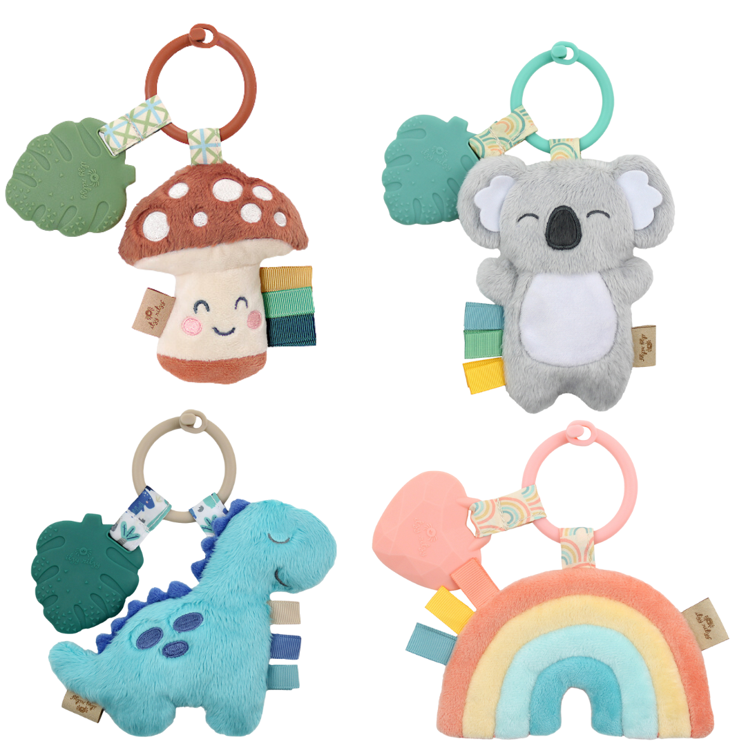 Itzy Pal Plush + Teether