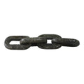 Marble Modern Four-Link Chain Sculpture - Green, 14 in.