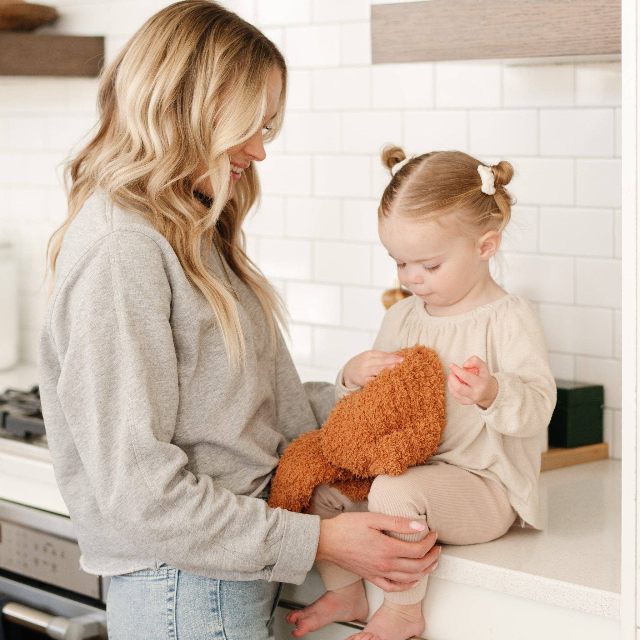 Ribbed Bamboni Mini Blanket
