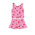 Amelia Cherry Skort Set 
