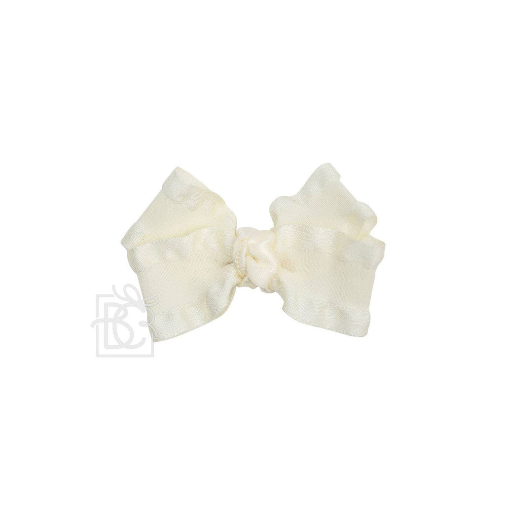Double Ruffle Multi-Loop Bow