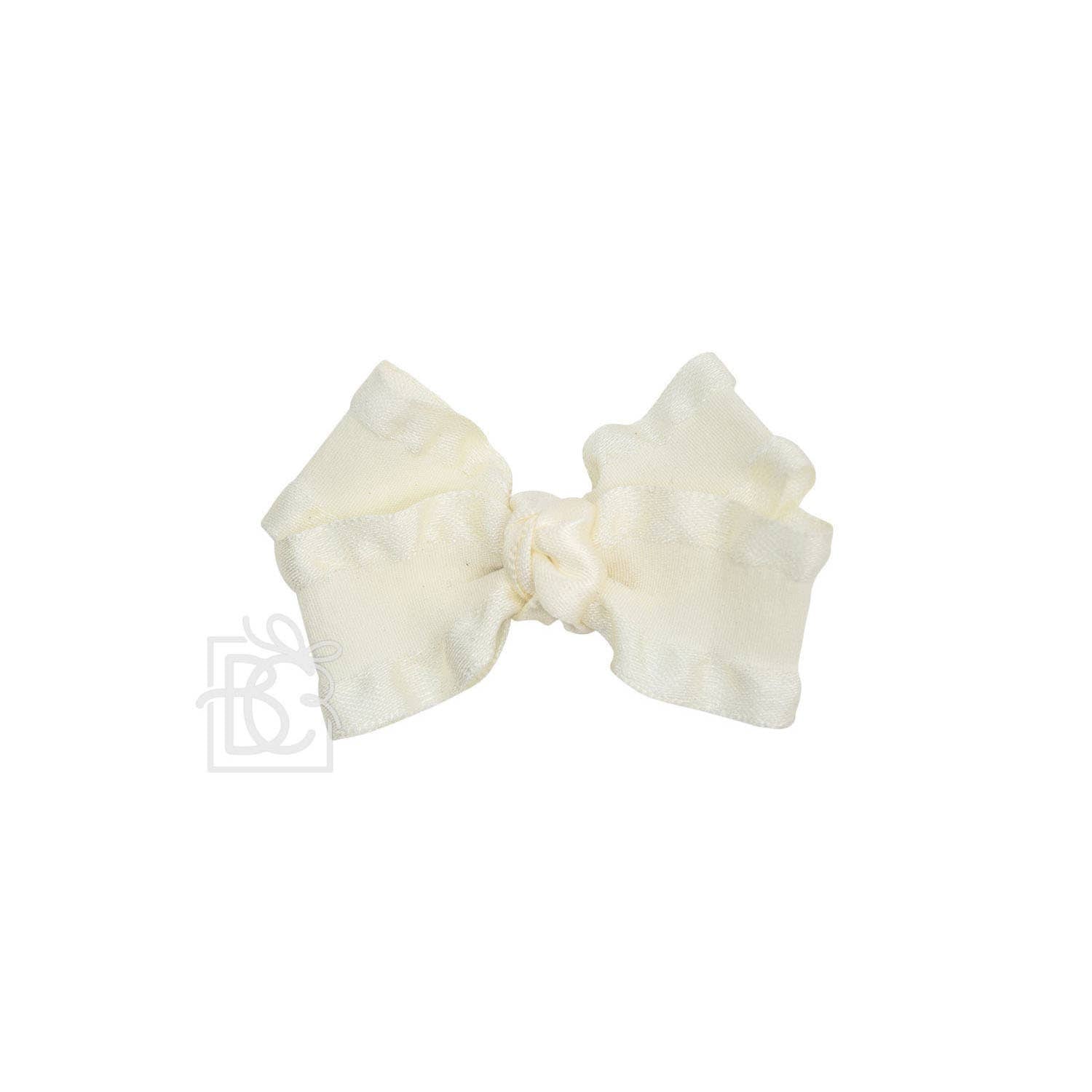 Double Ruffle Multi-Loop Bow