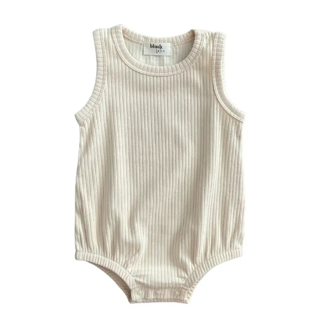 Presley, Organic Ribbed Bodysuit