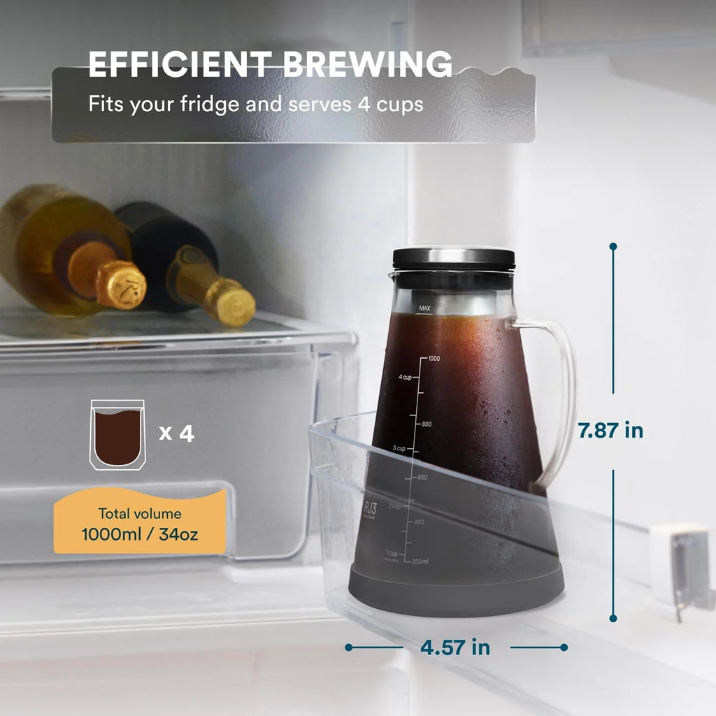 Airtight Cold Brew Iced Coffee Maker