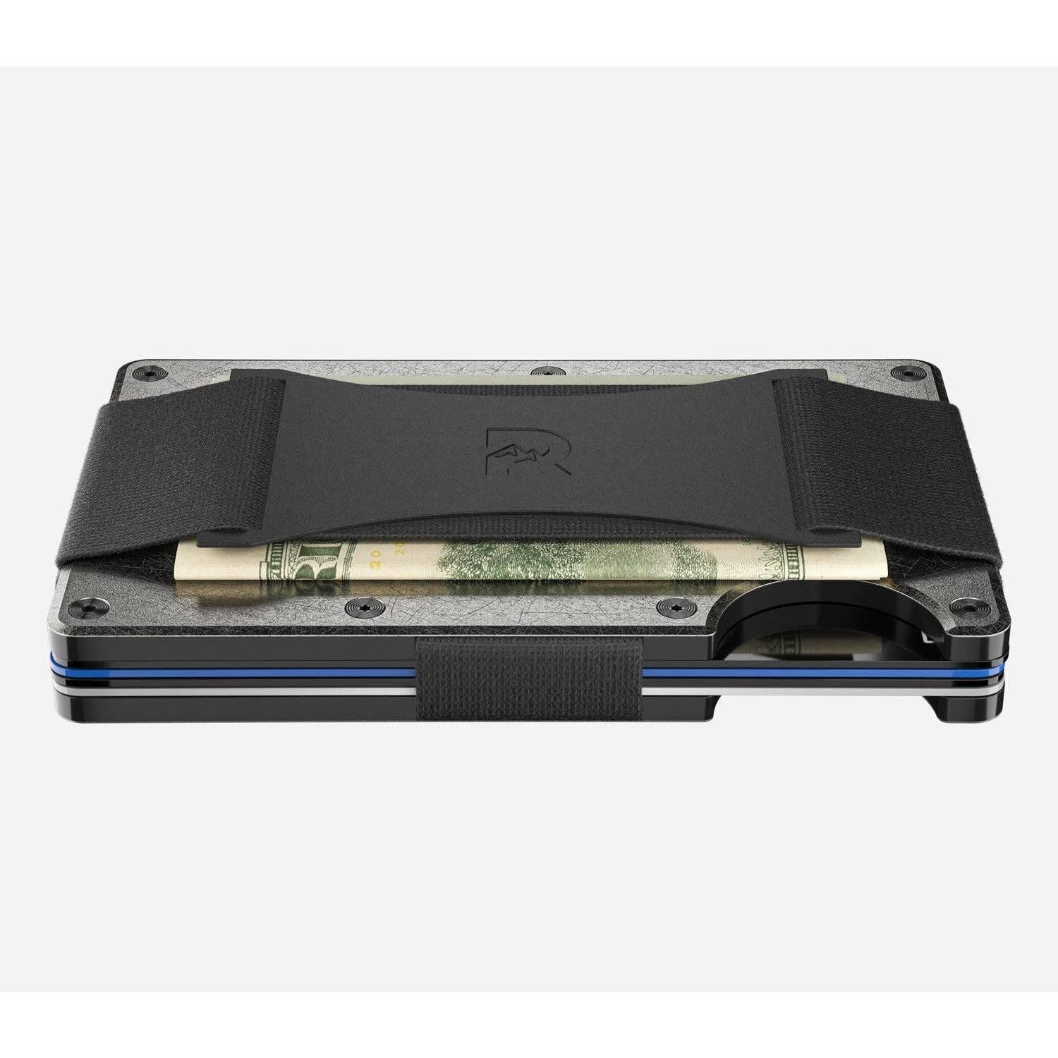 Ridge Wallet - Stonewashed Titanium