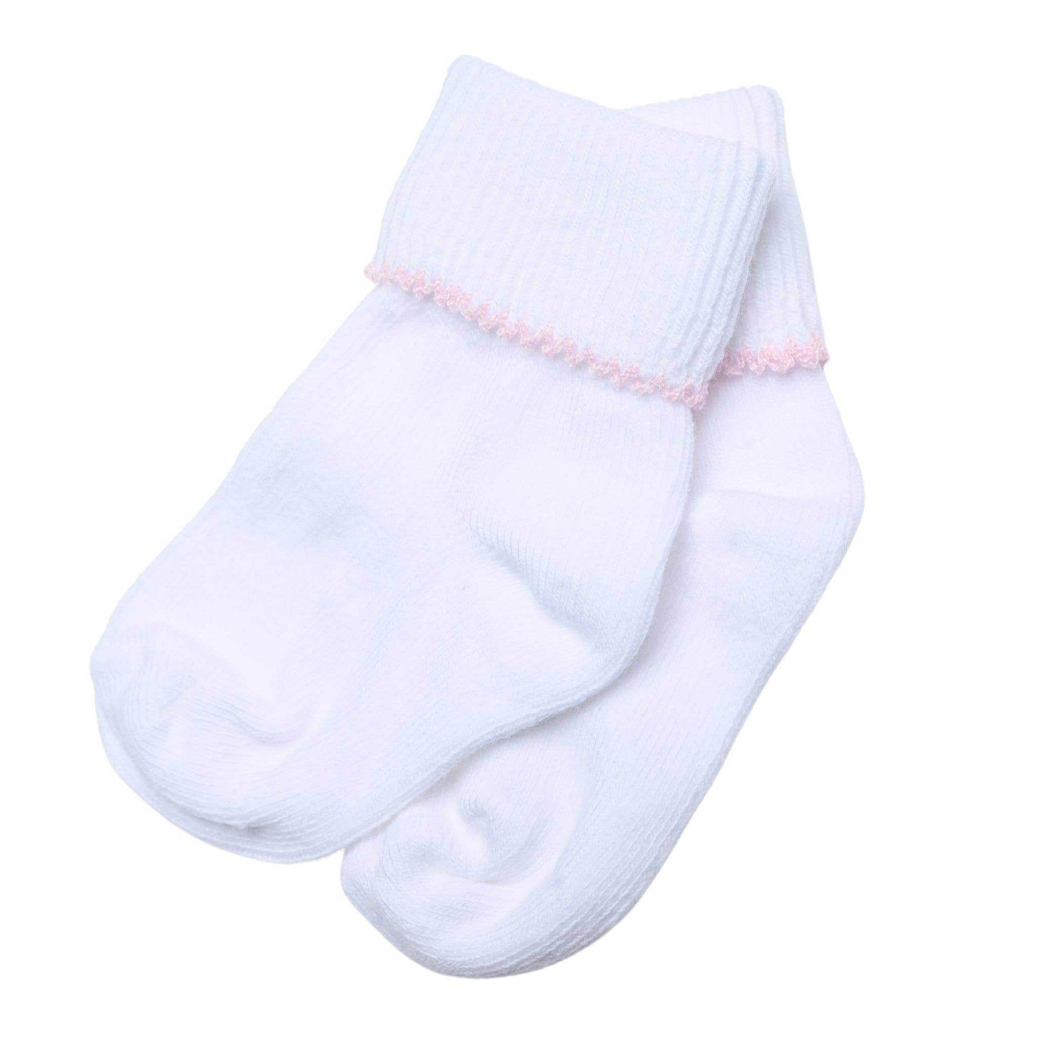 Solid Essentials White Socks