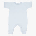 Paty Short Sleeve Knit Romper with Pima Binding