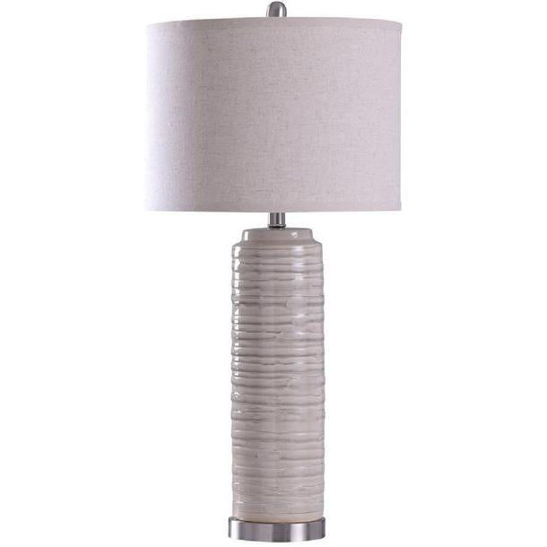 Anastasia Ivory Ceramic Table Lamp