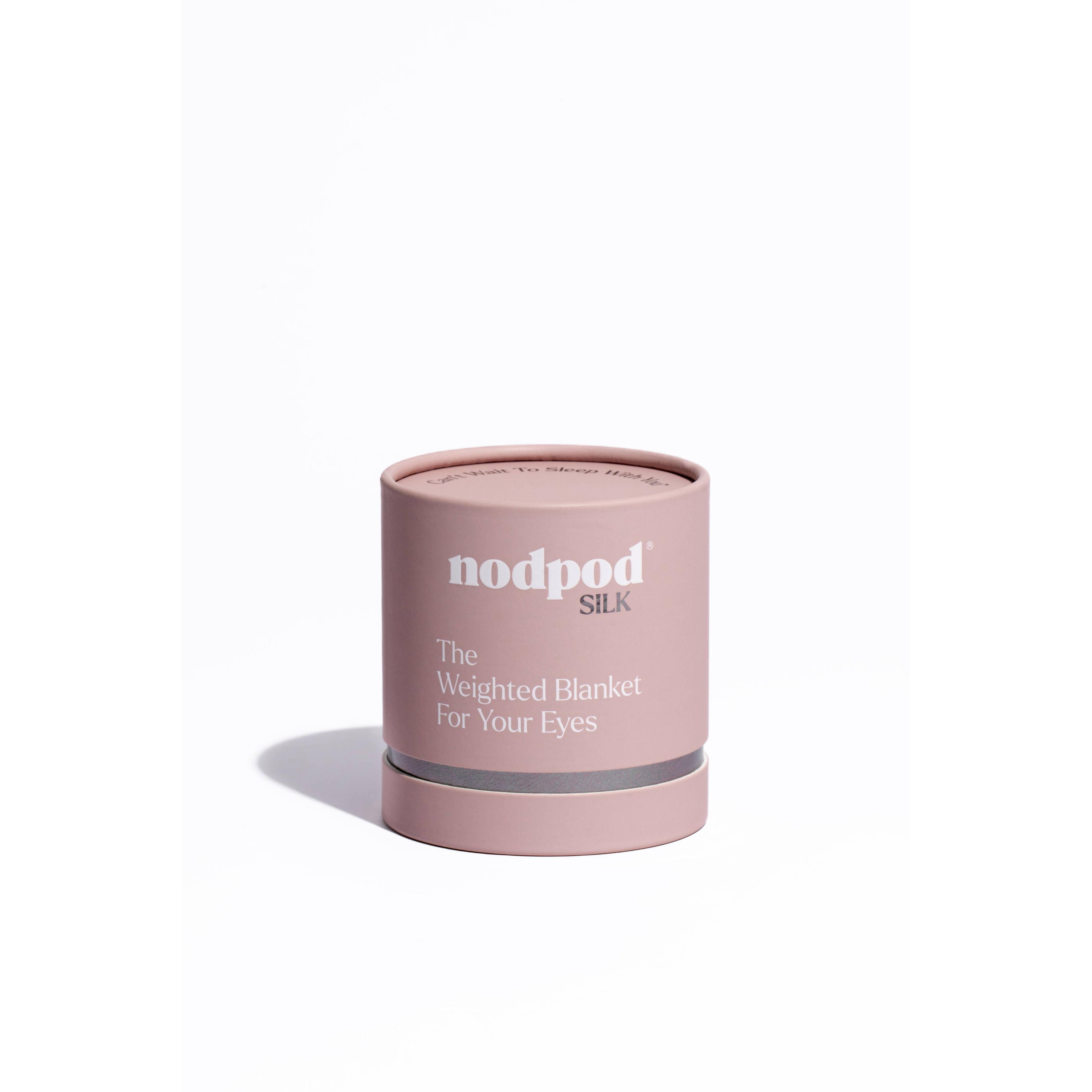 Nodpod Silk Weighted Sleep Mask - Petal