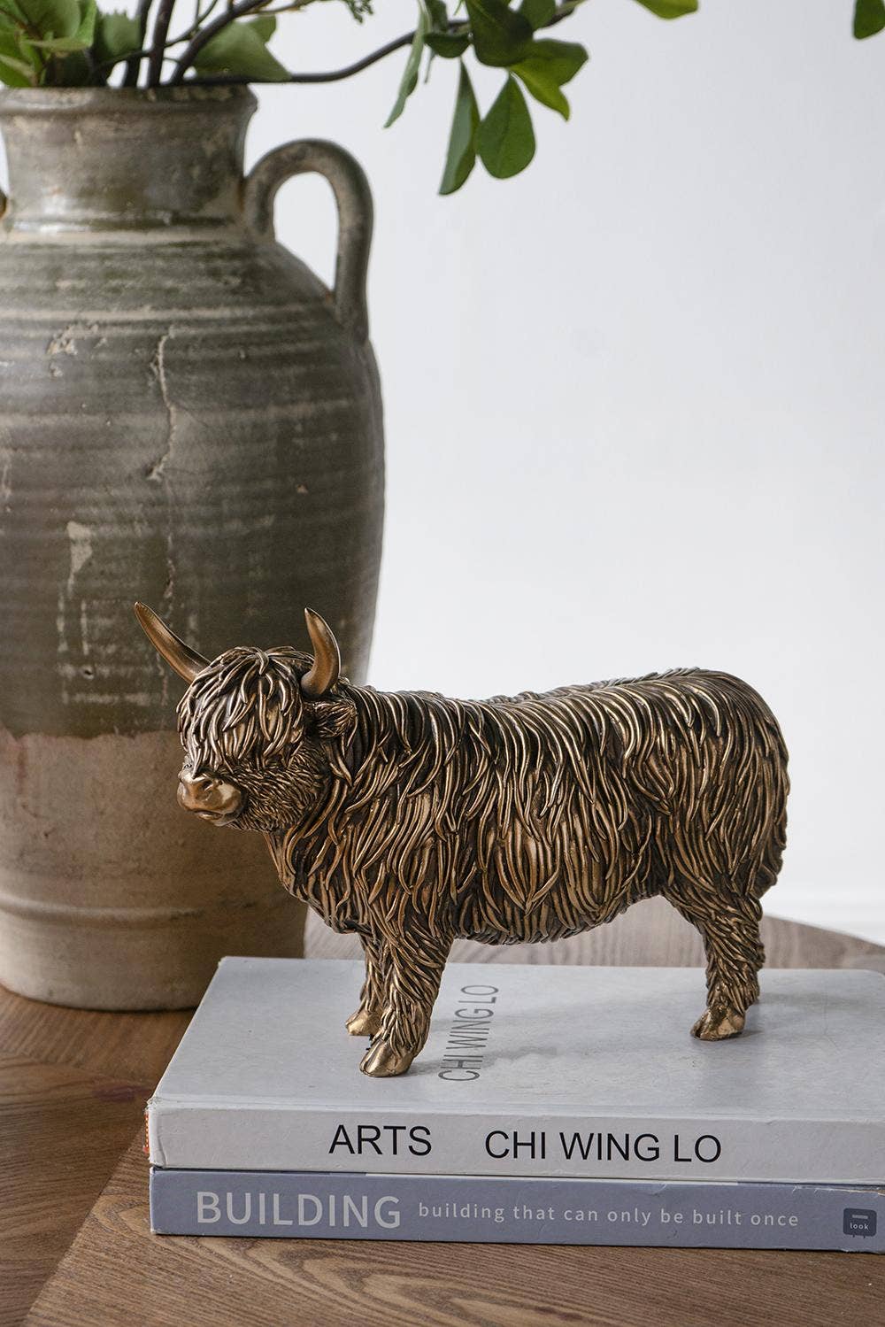 Highland Cow Statue