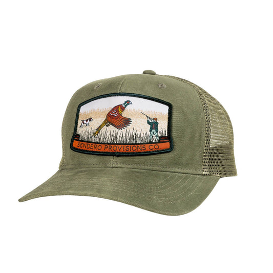 Bird Hunter Hat, Jalapeno/Olive