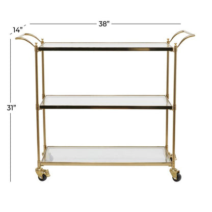 Metal Bar Cart