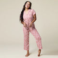 Sleep Soft Slim Notch Collar Capri PJ Set