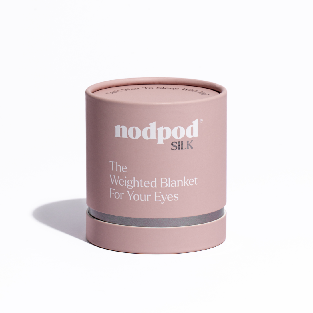 Nodpod Silk Weighted Sleep Mask - Pearl